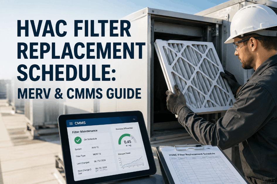 hvac-filter-replacement-schedule-merv-&-cmms-guide