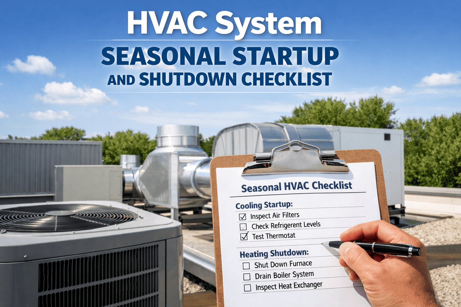 hvac-system-seasonal-startup-shutdown-checklist