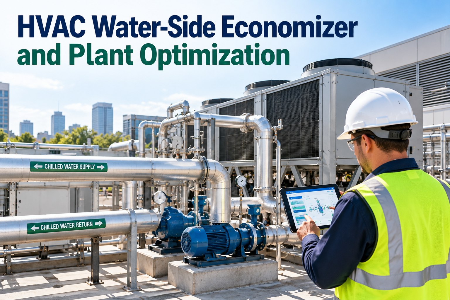 hvac-water-side-economizer-plant-optimization