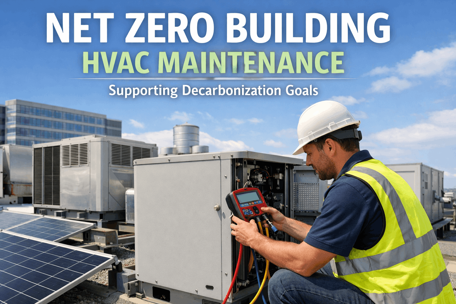 net-zero-building-hvac-maintenance-decarbonization