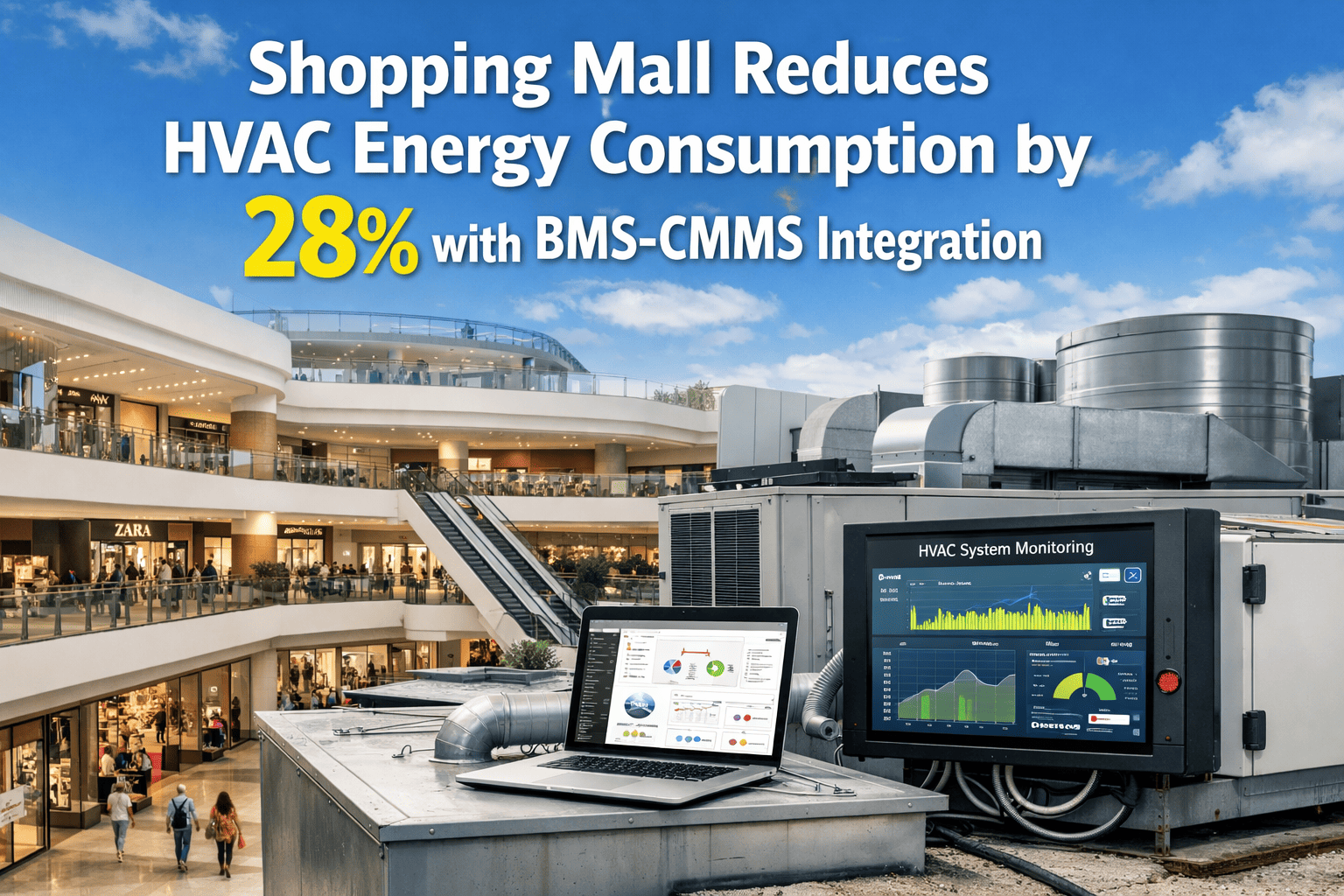 shopping-mall-hvac-energy-28-percent-bms-cmms-oxmaint