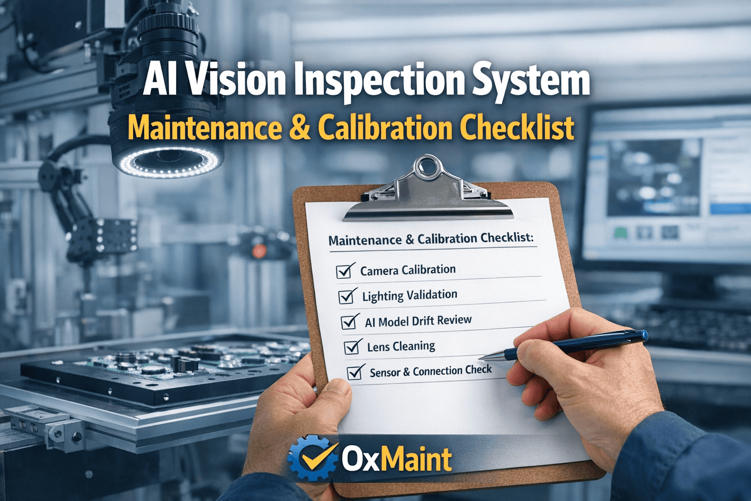ai-vision-inspection-maintenance-calibration-checklist