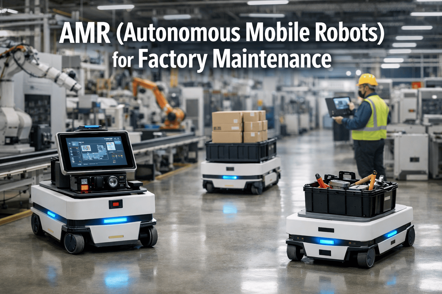 autonomous-mobile-robots-amr-factory-maintenance