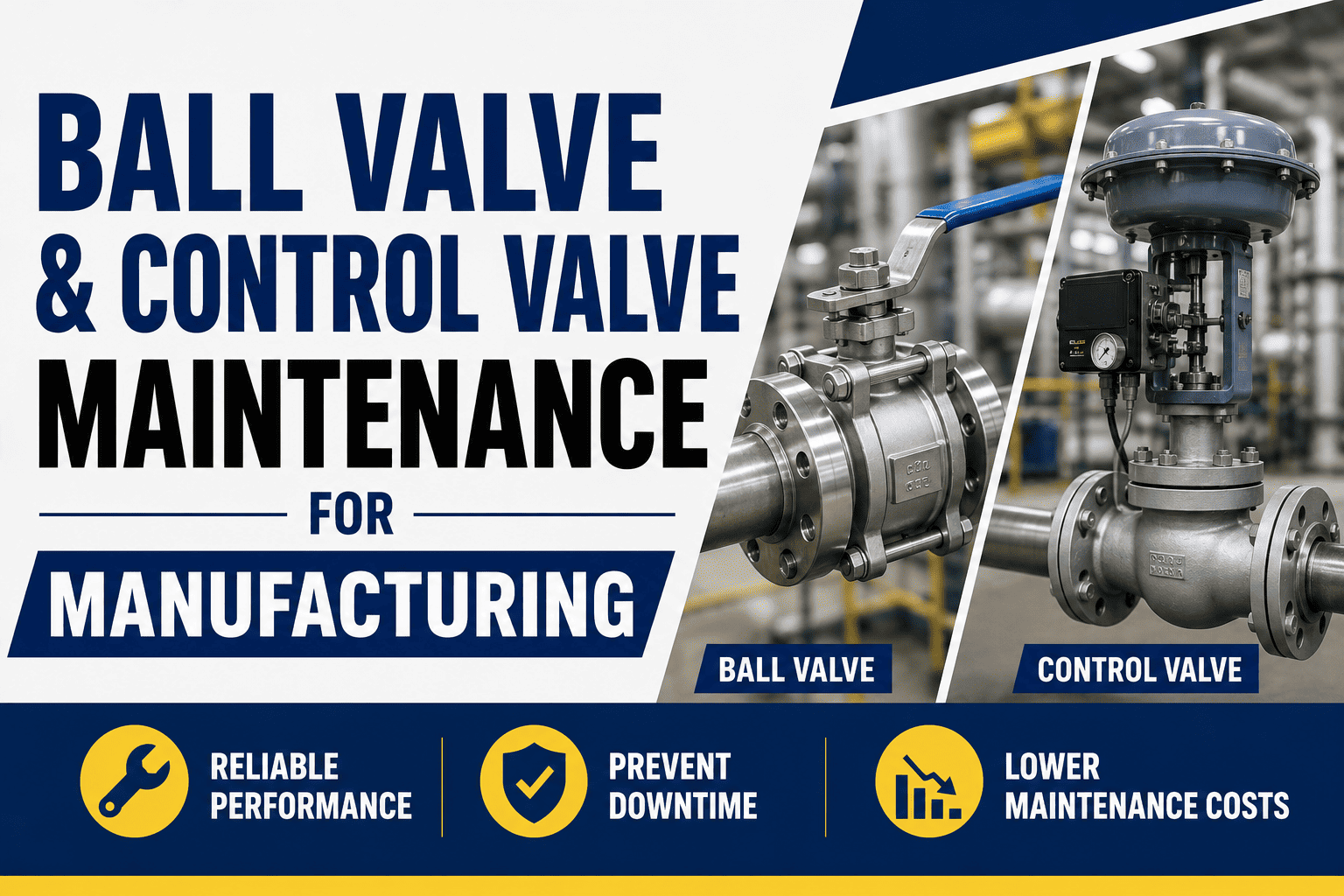 ball-valve-control-valve-maintenance-manufacturing-plant