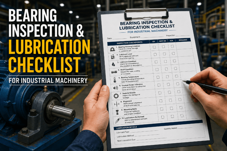 bearing-inspection-&-lubrication-checklist-for-industrial-machinery