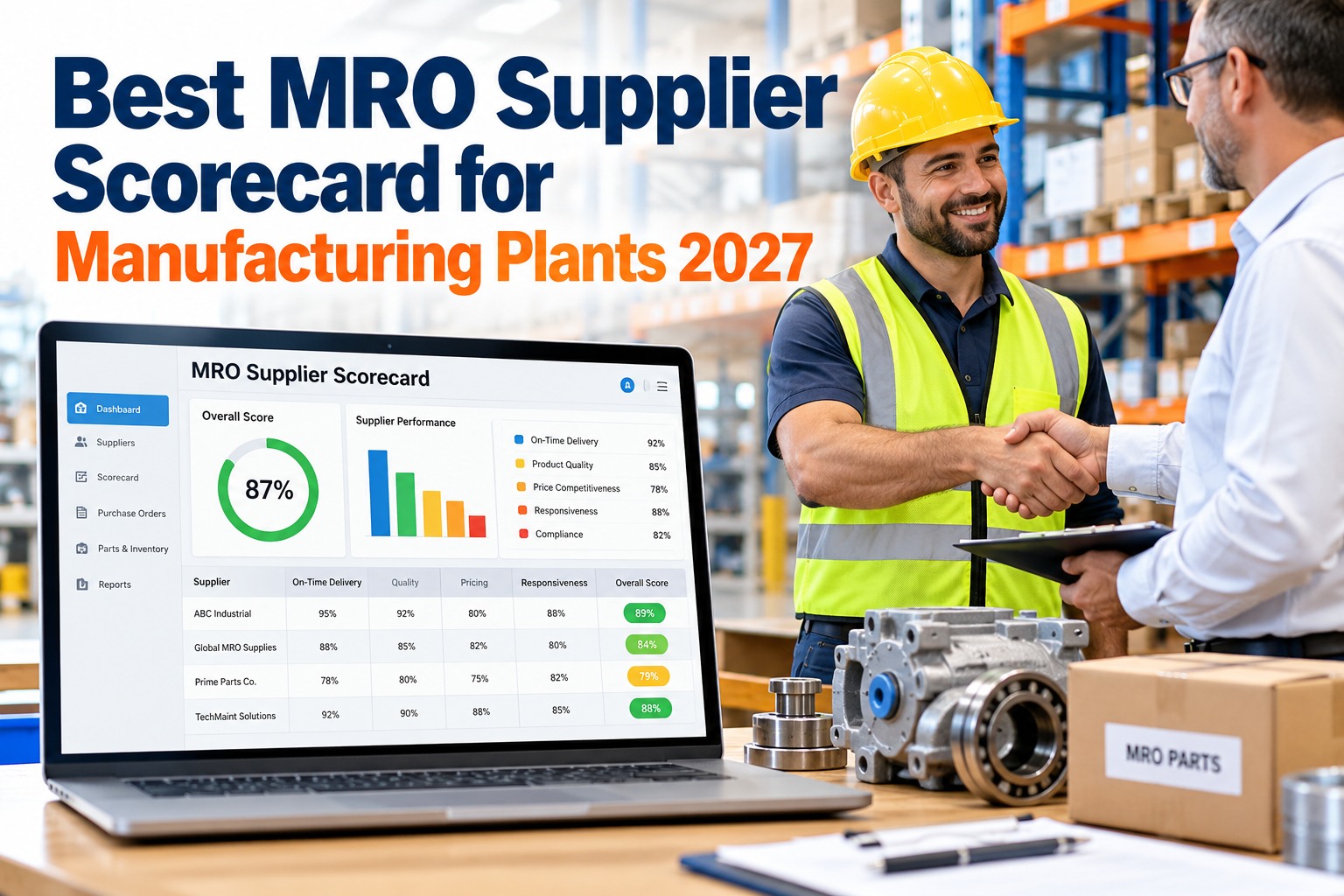 best-mro-supplier-scorecard-for-manufacturing-plants
