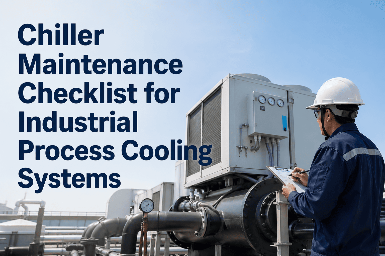 chiller-maintenance-checklist-industrial-plant