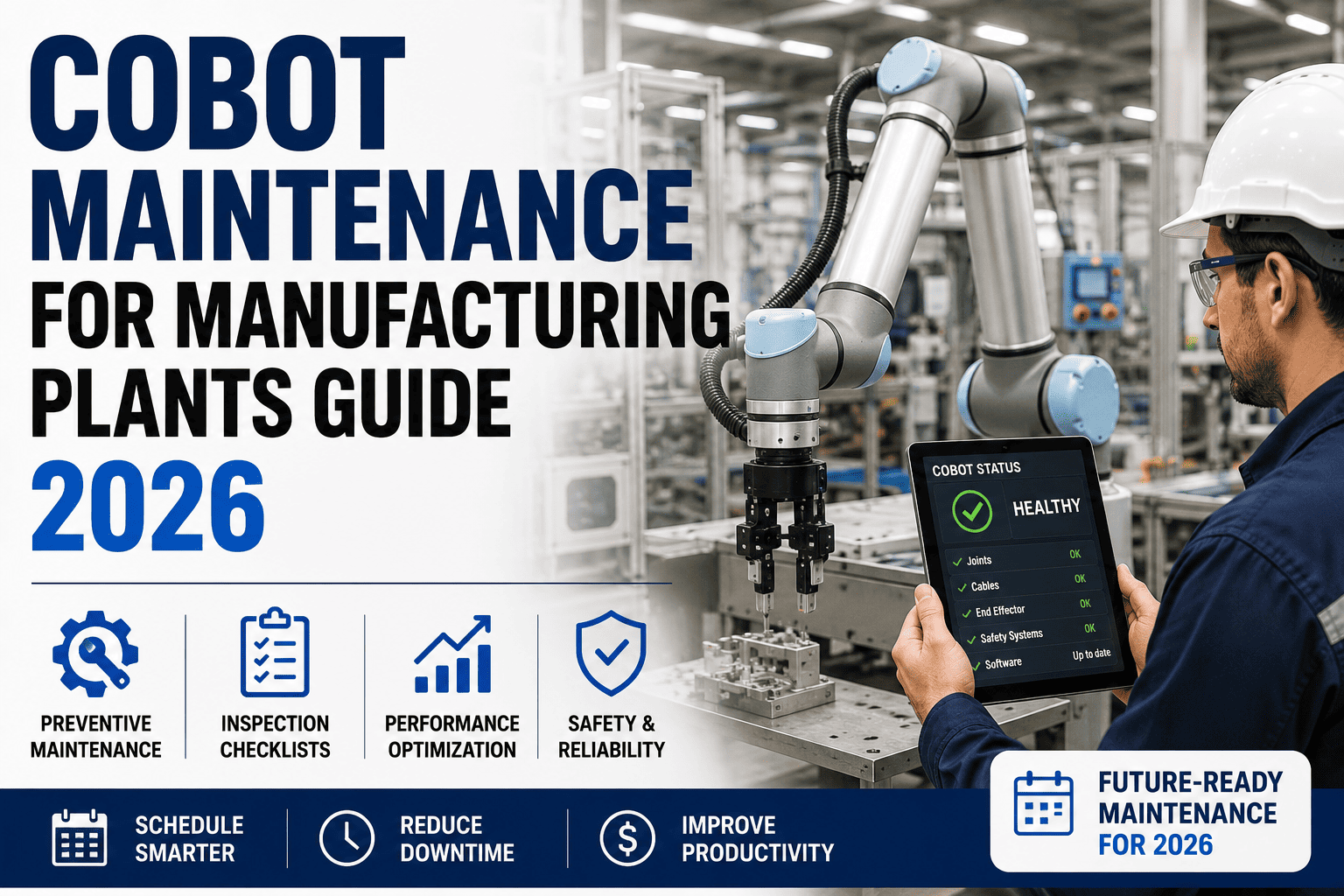 cobot-maintenance-manufacturing-plant-guide-2026