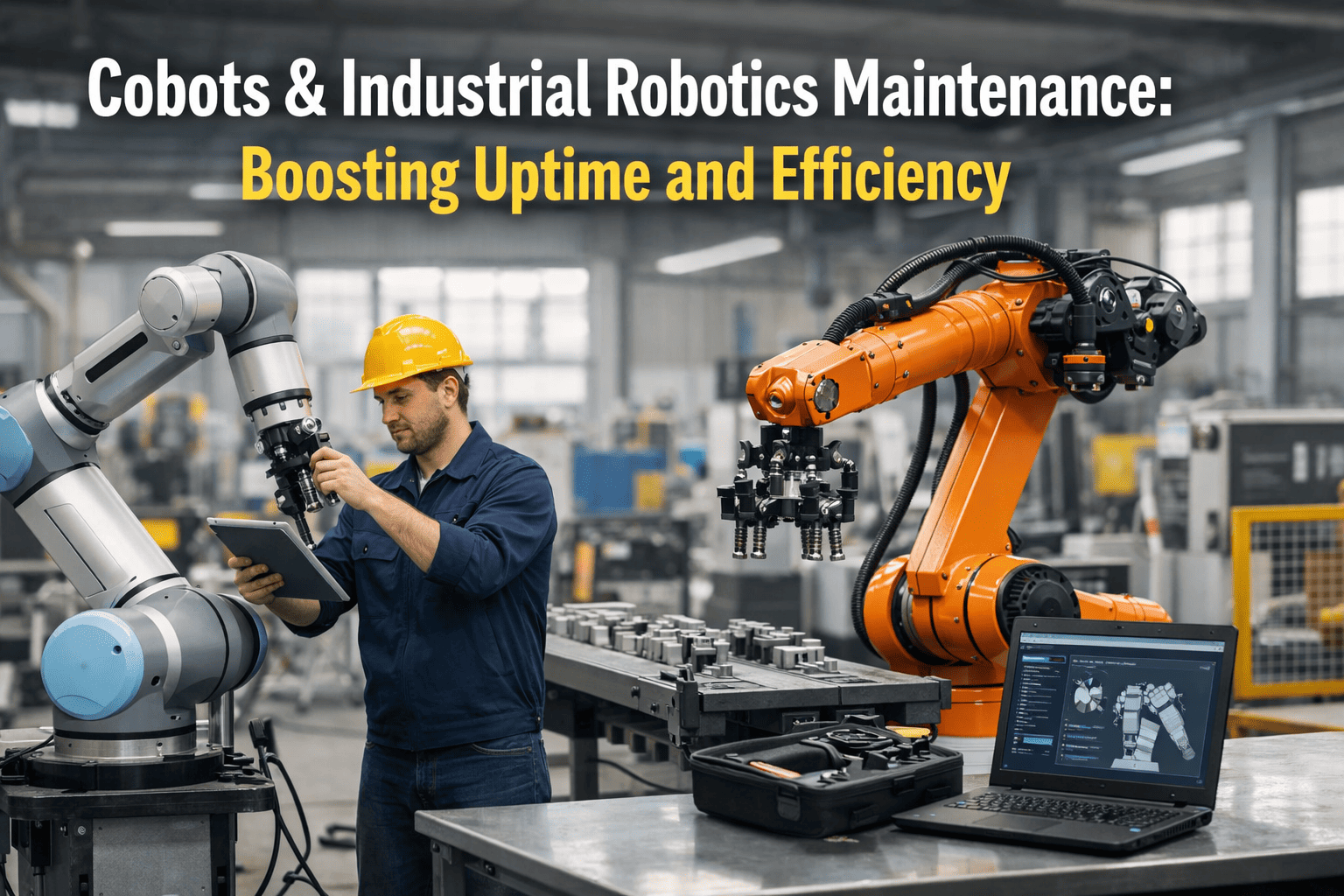 Cobots & Industrial Robotics Maintenance: Boosting Uptime and Efficiency