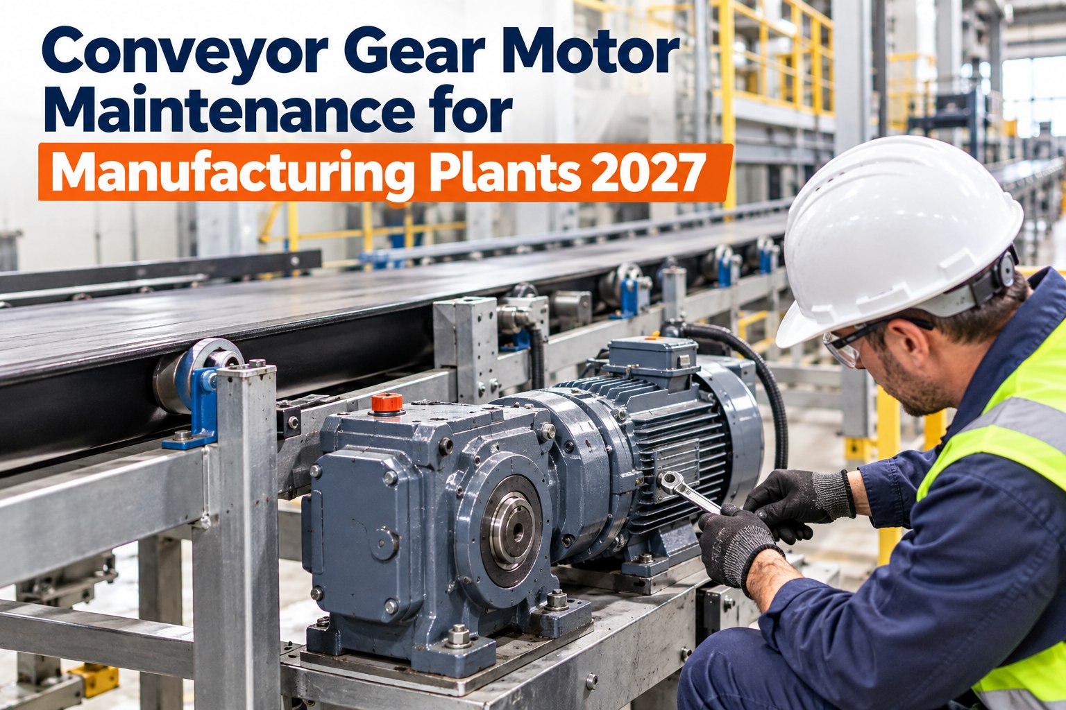 conveyor-gear-motor-maintenance-for-manufacturing-plants