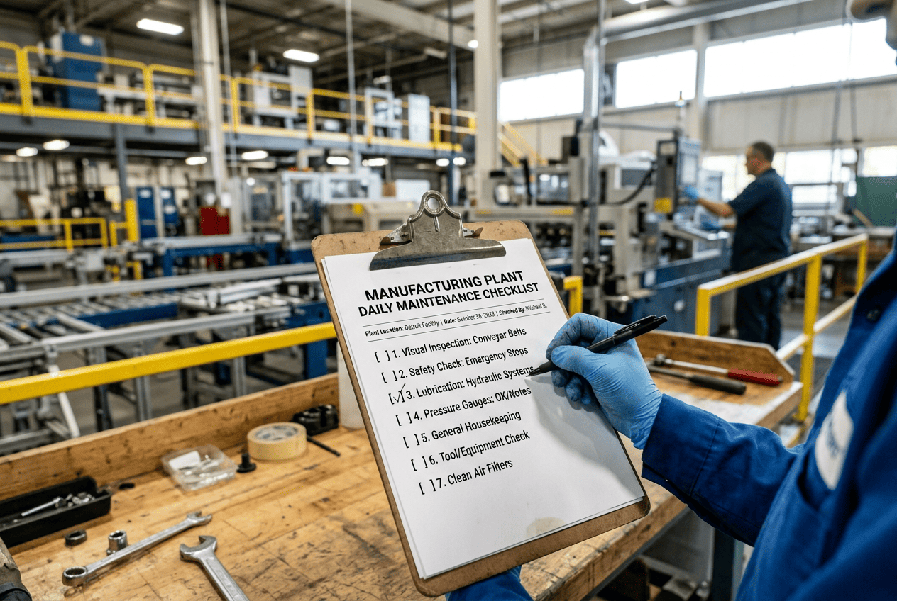 daily-maintenance-checklist-manufacturing-plant
