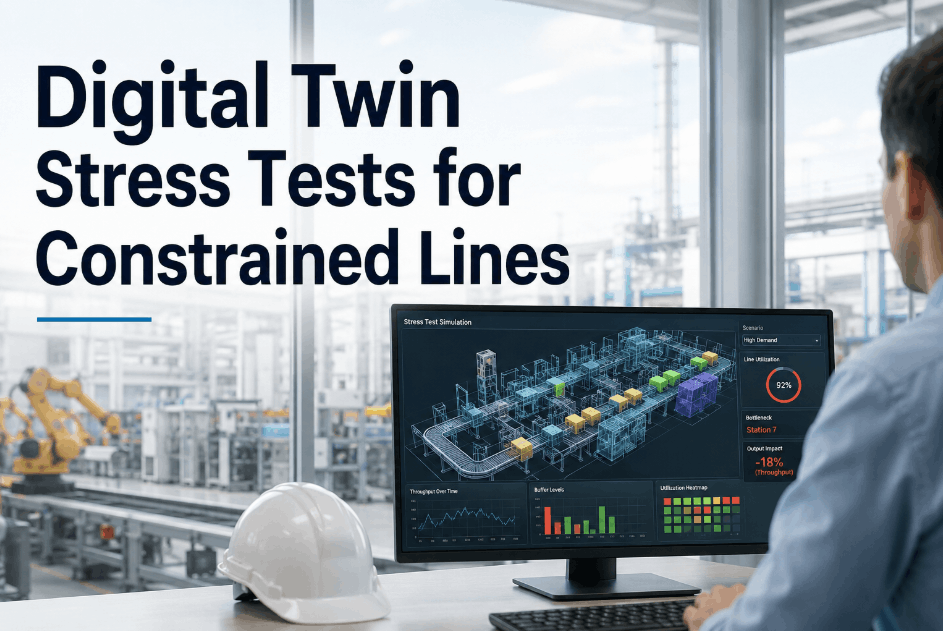 Contrainerd Digital Twin Stress Tests for Constrained Lines