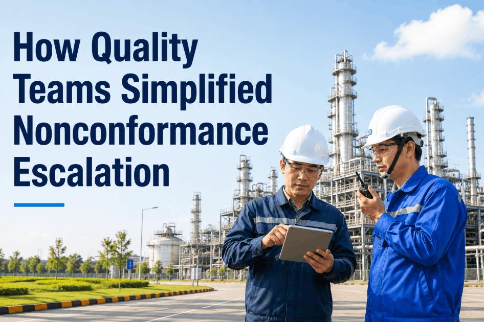 how-quality-teams-simplified-nonconformance-escalation
