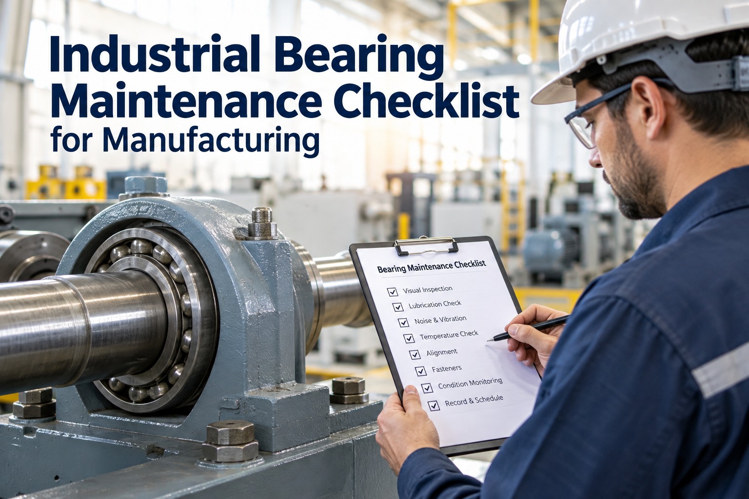 industrial-bearing-maintenance-checklist-for-manufacturing