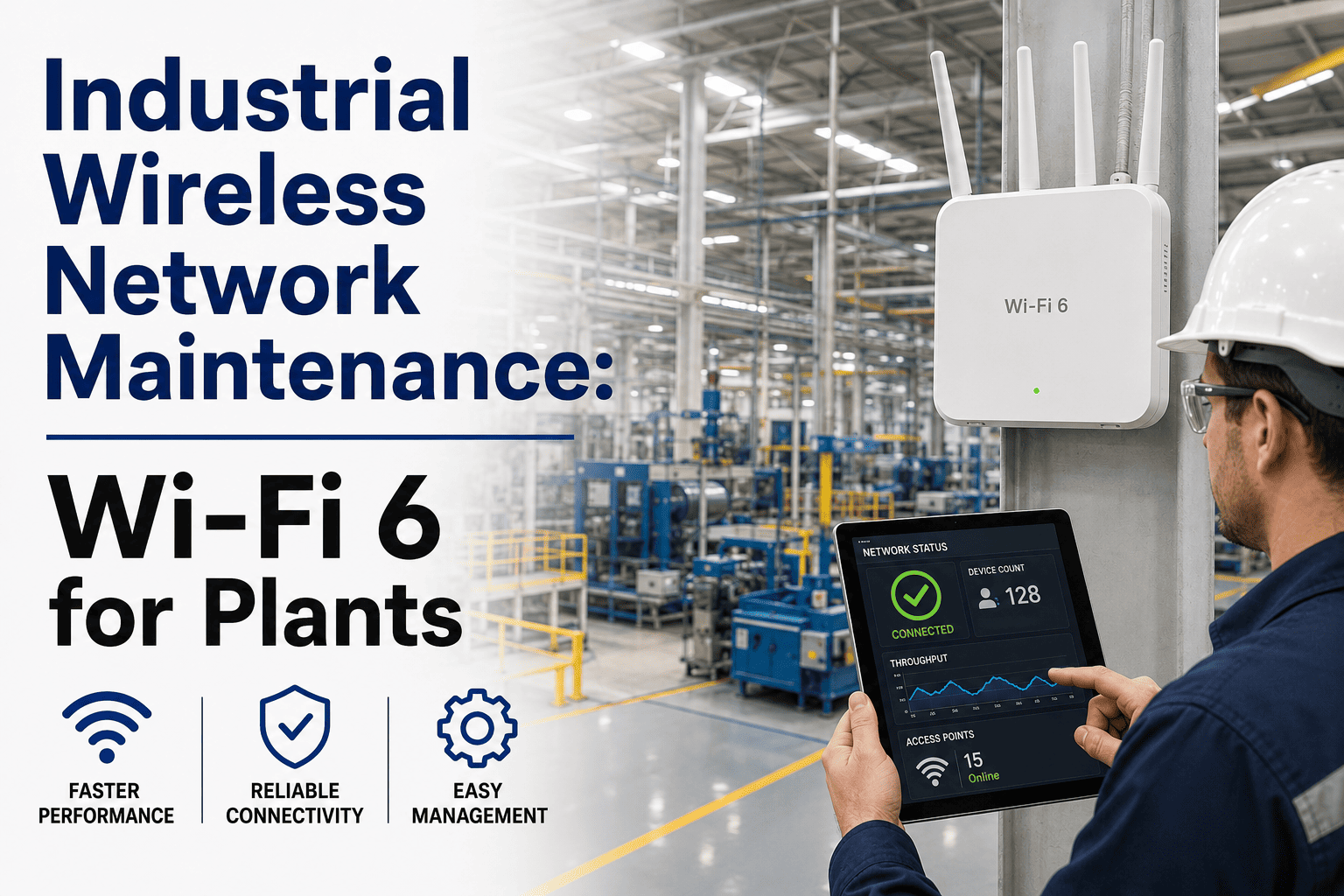 industrial-wireless-network-maintenance-wi-fi6-manufacturing