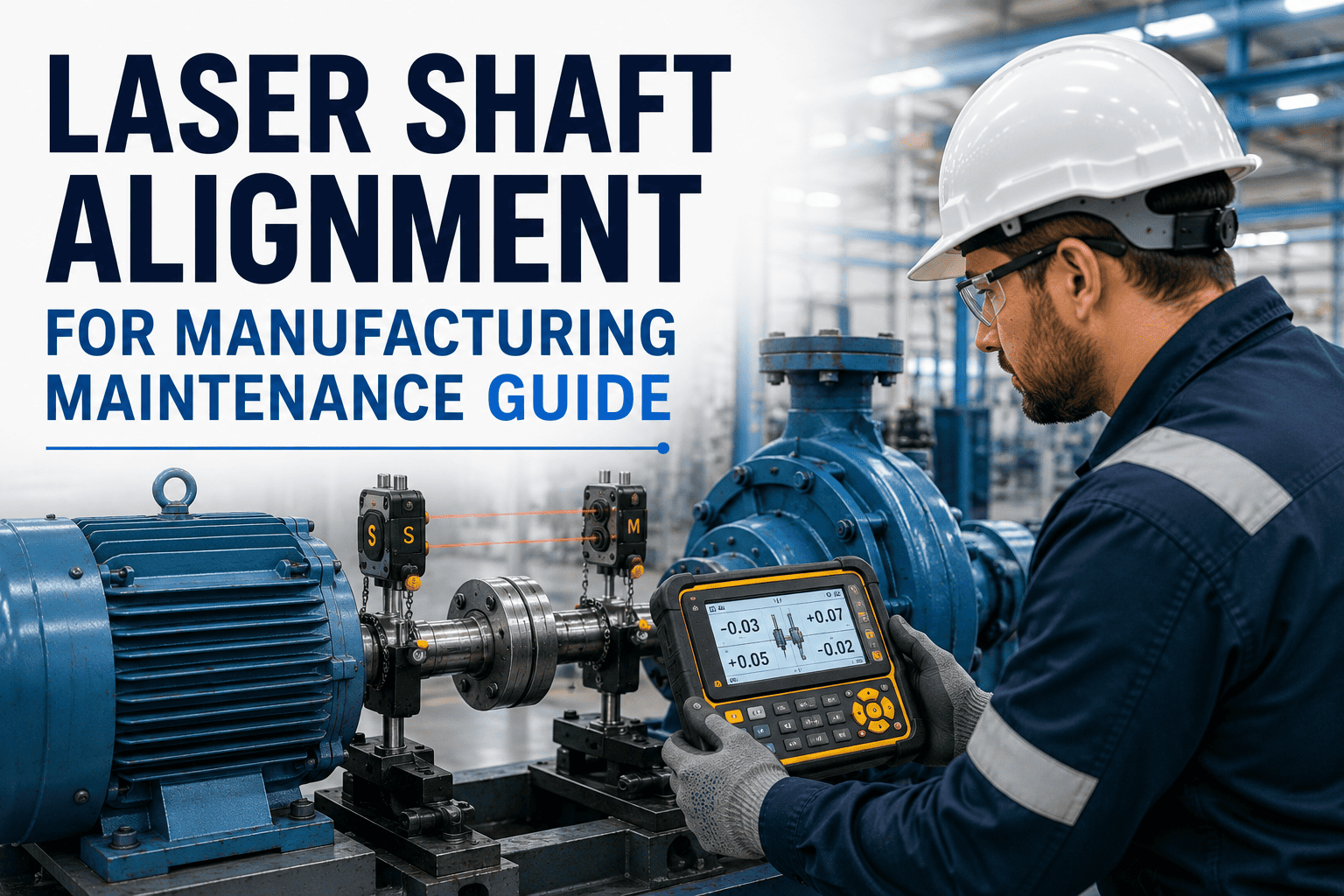 laser-shaft-alignment-manufacturing-maintenance-guide