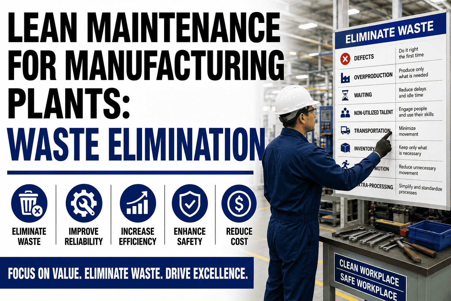 lean-maintenance-manufacturing-plant-waste-elimination