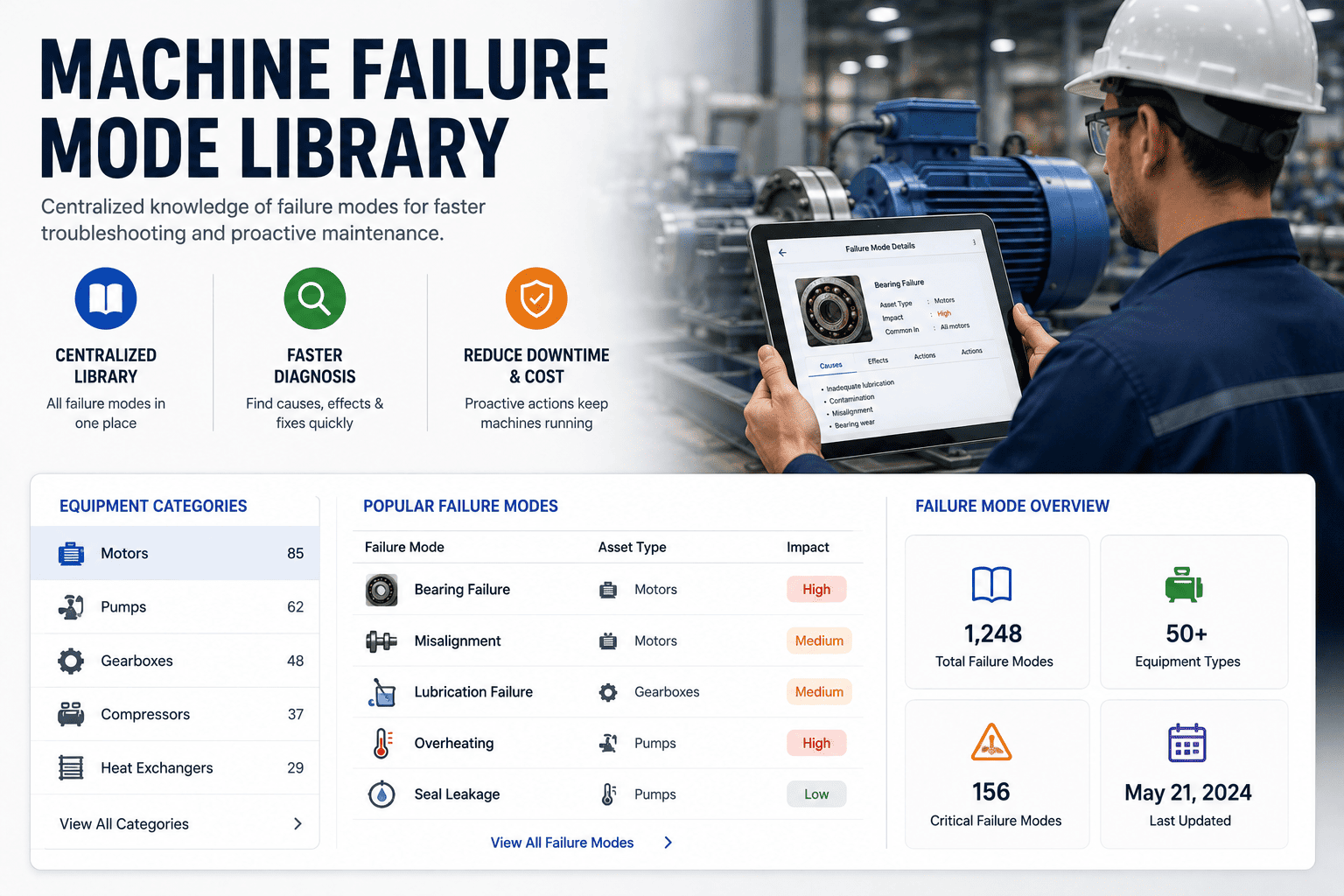 machine-failure-mode-library-manufacturing-cmms