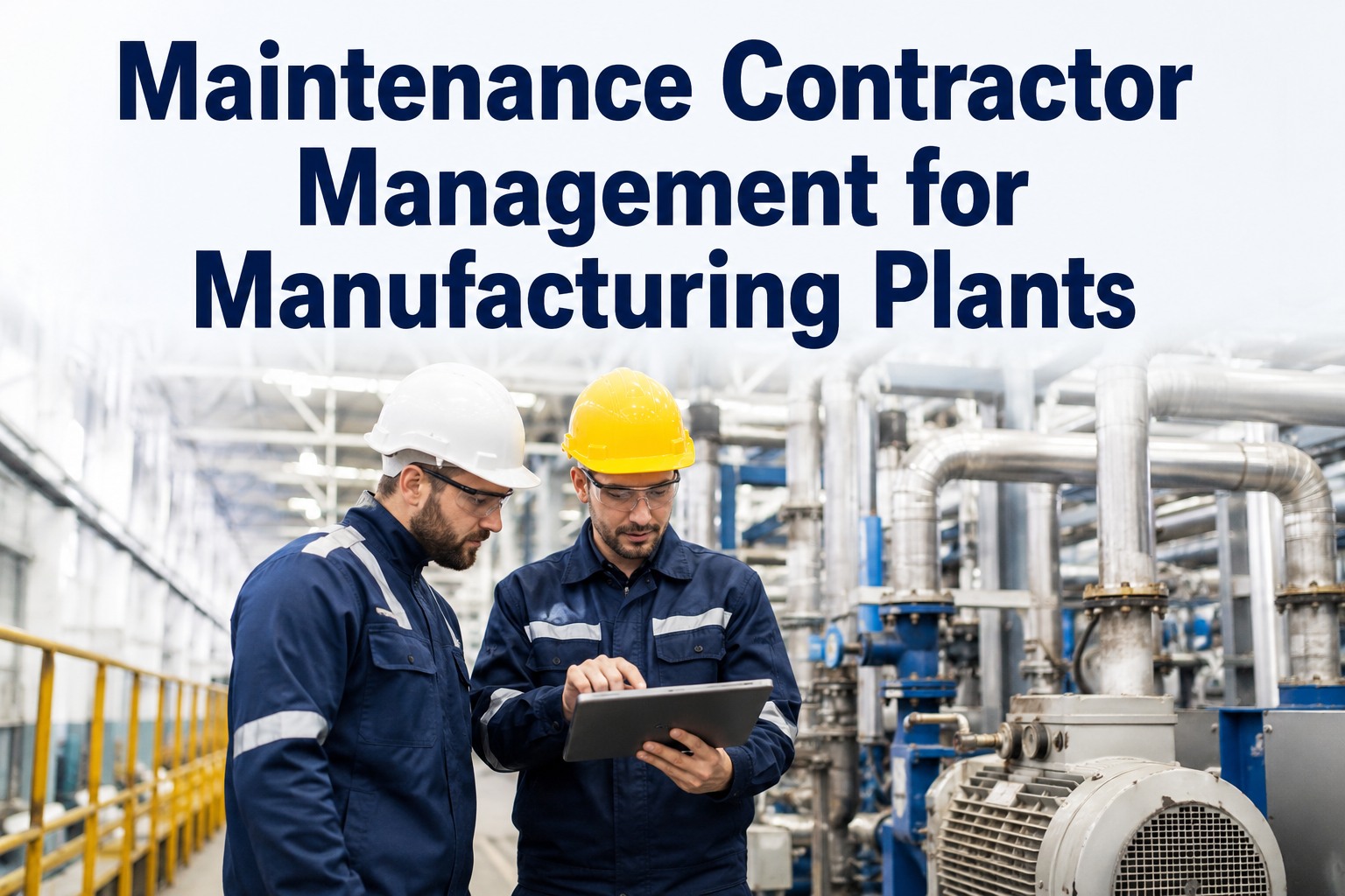maintenance-contractor-management-manufacturing-plant