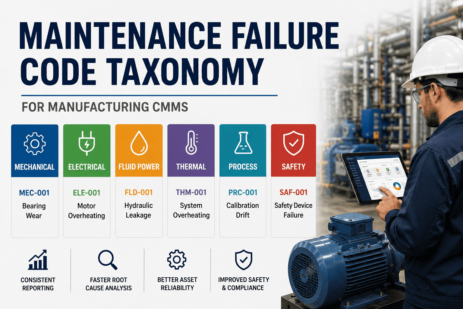 maintenance-failure-code-taxonomy-manufacturing-cmms