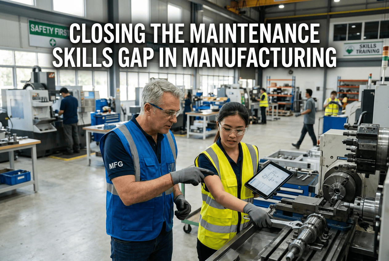 maintenance-skills-gap-manufacturing-solutions