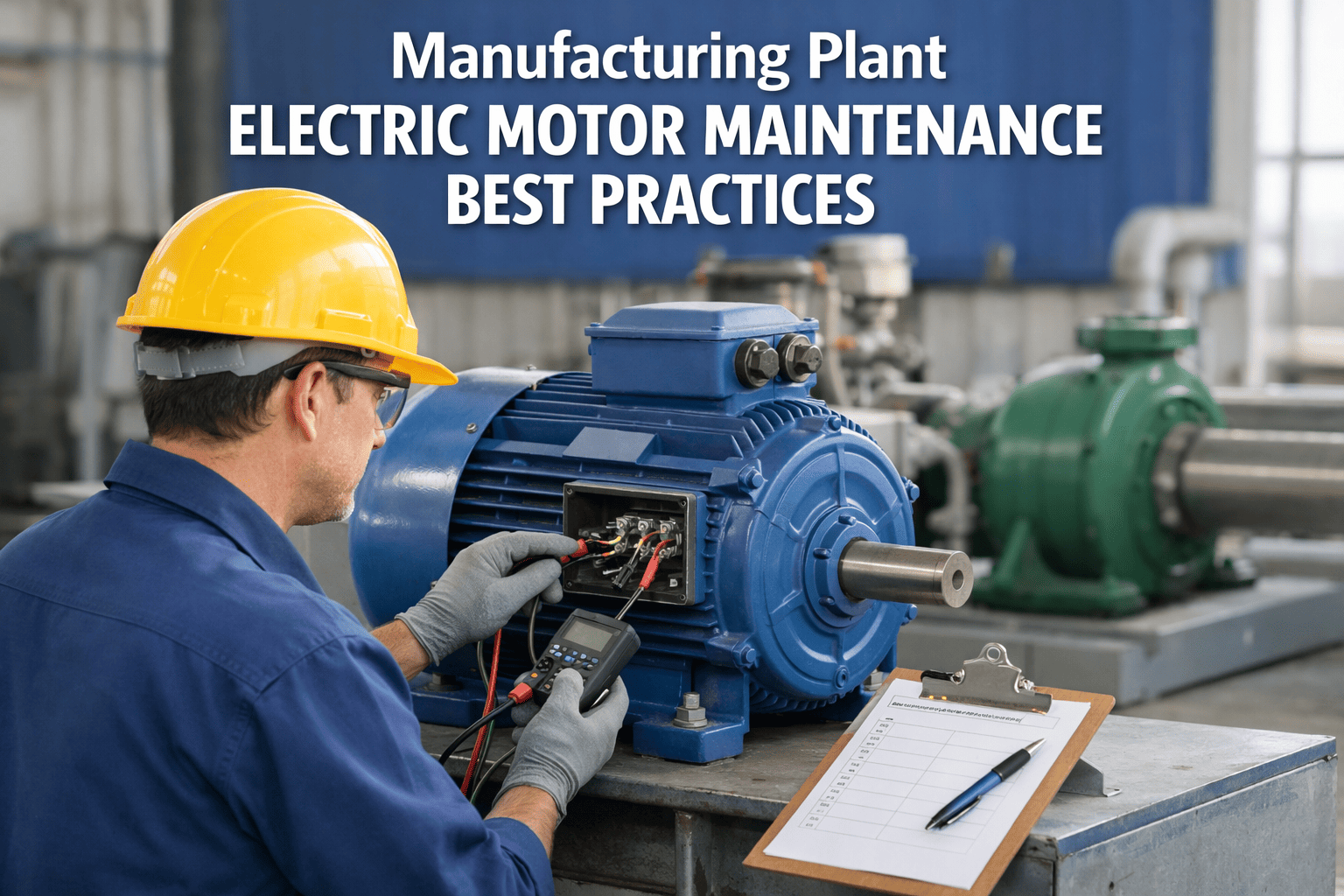 manufacturing-plant-electric-motor-maintenance-best-practices