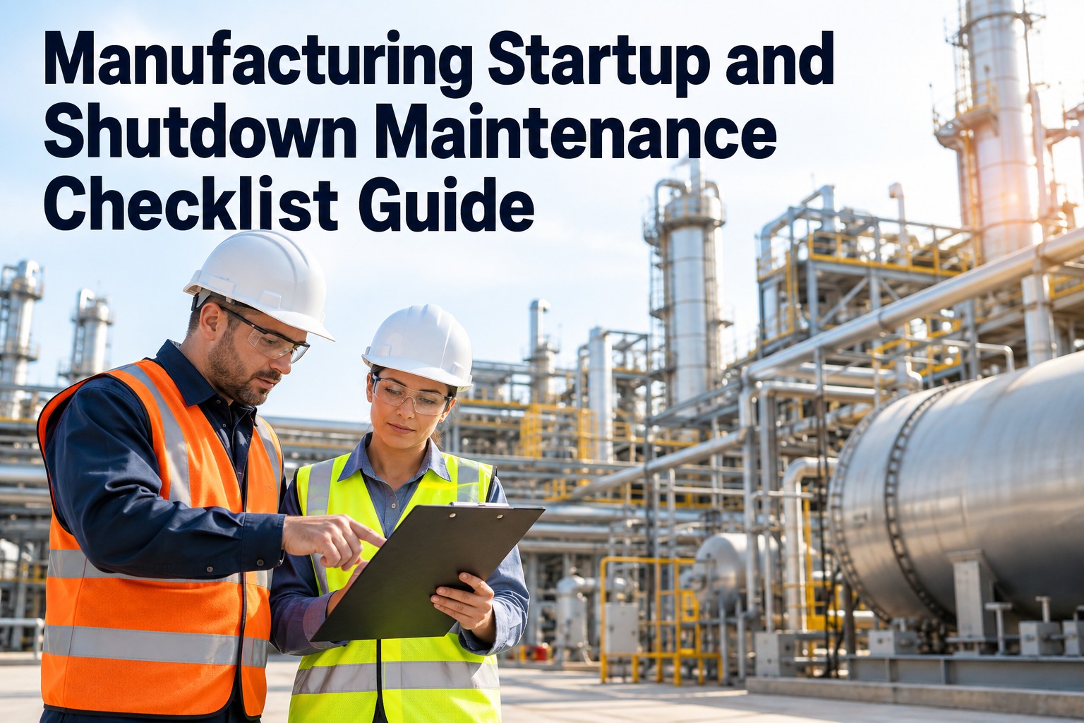 manufacturing-startup-and-shutdown-maintenance-checklist