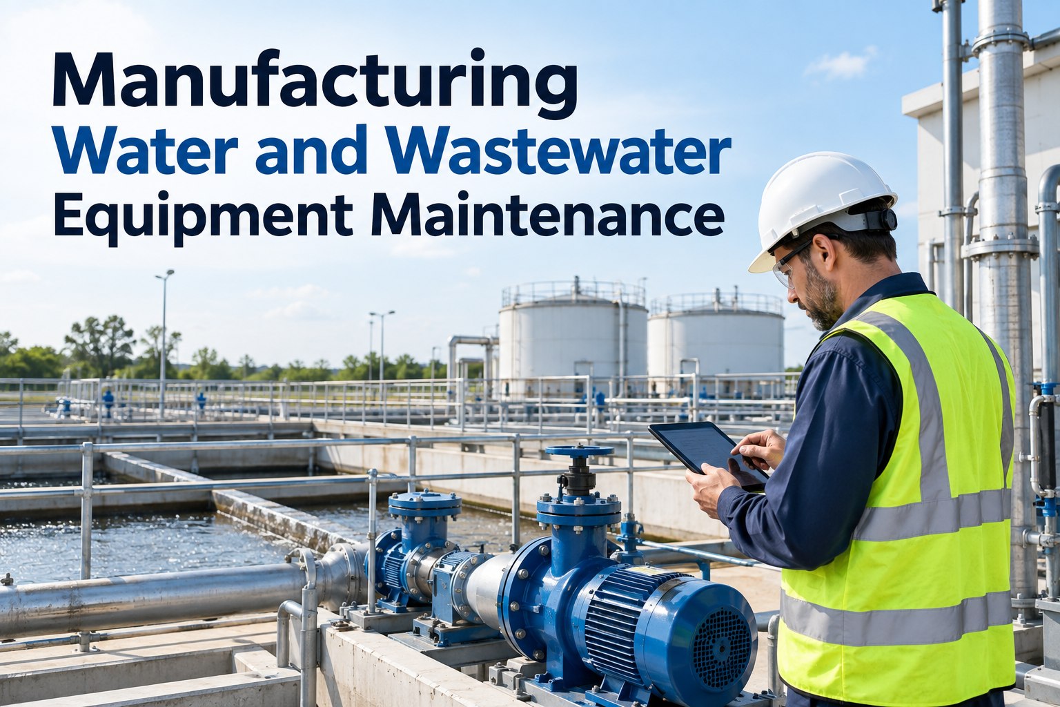 manufacturing-water-and-wastewater-equipment-maintenance