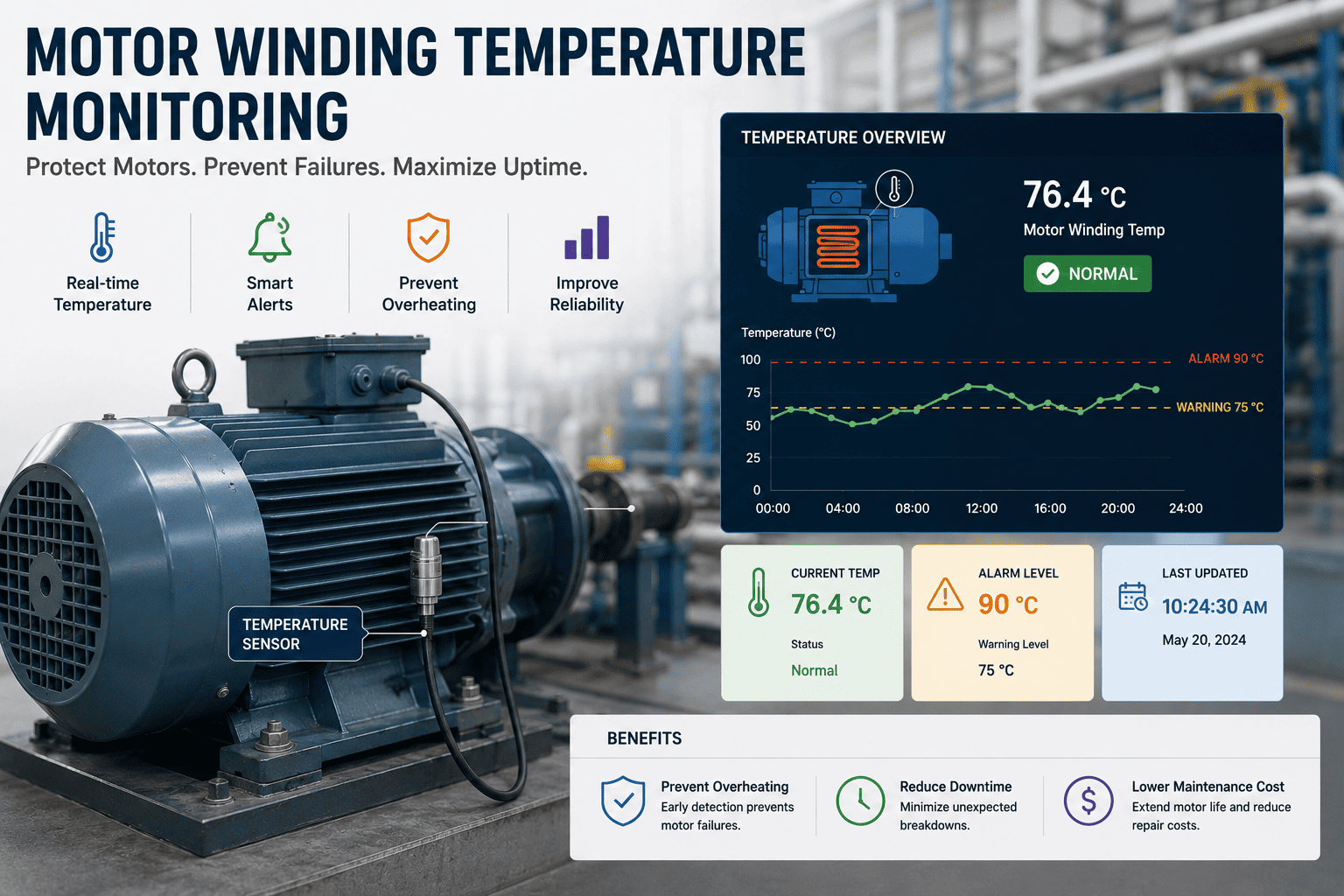 motor-winding-temperature-monitoring-for-manufacturing-plants