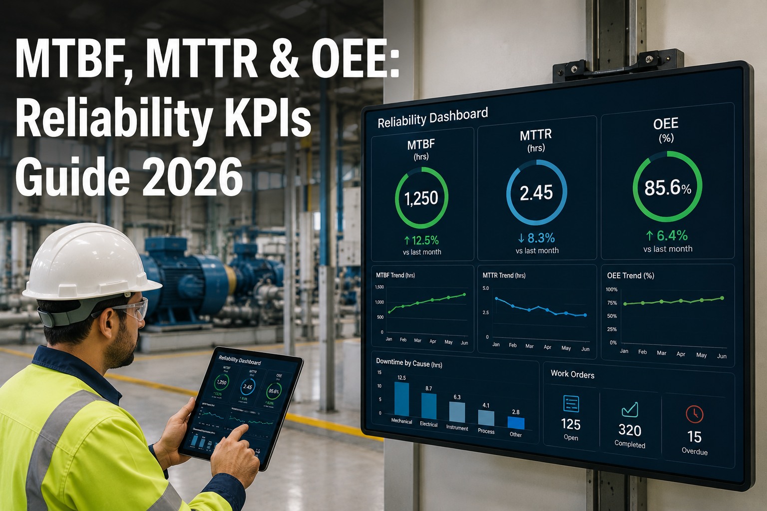 mtbf-mttr-and-oee-reliability-kpis-guide-2026