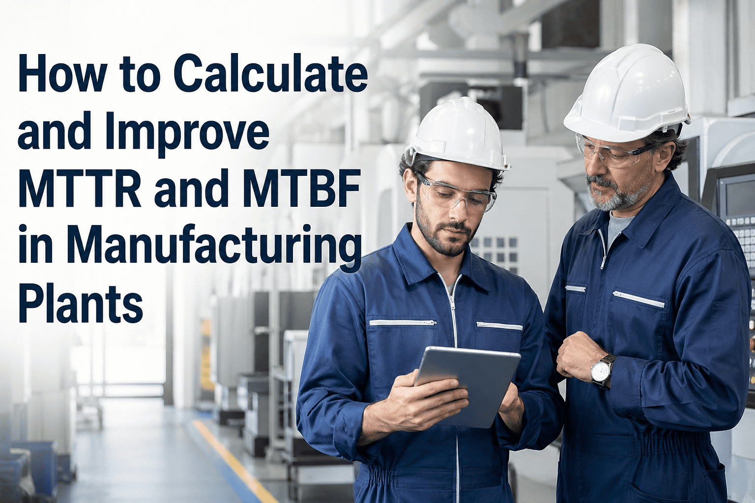 mttr-mtbf-manufacturing-plants-calculate-improve