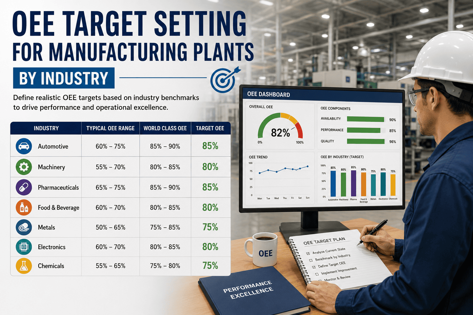 oee-target-setting-for-manufacturing-plants-by-industry