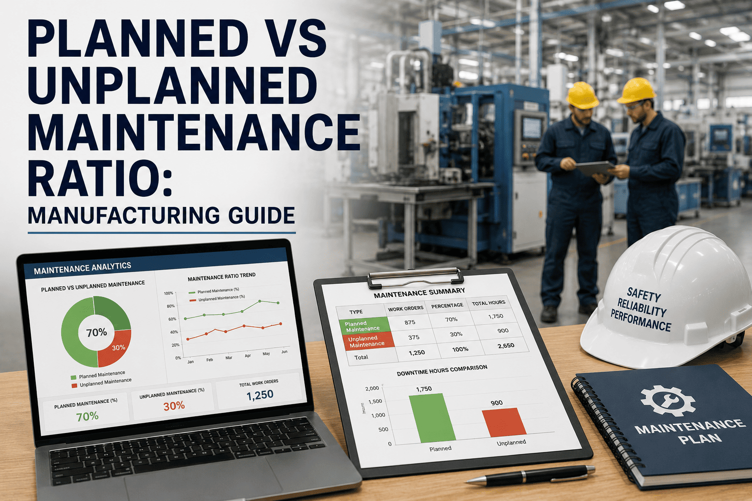 planned-vs-unplanned-maintenance-ratio-manufacturing-guide