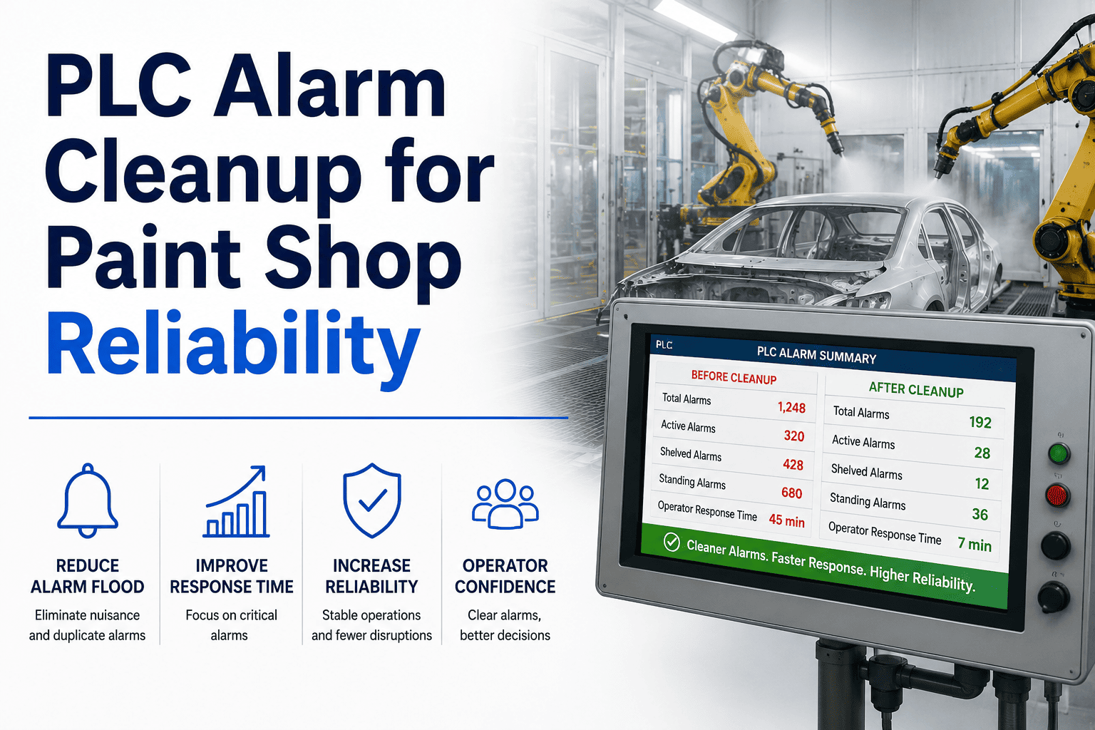plc-alarm-cleanup-for-paint-shop-reliability