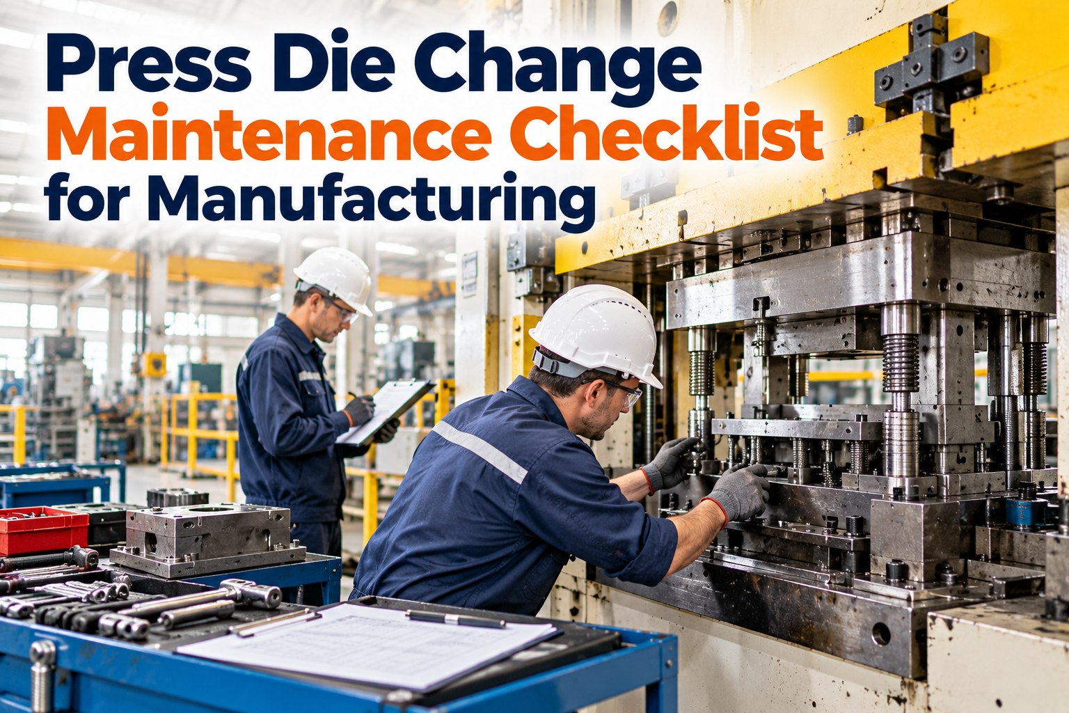 press-die-change-maintenance-checklist-guide