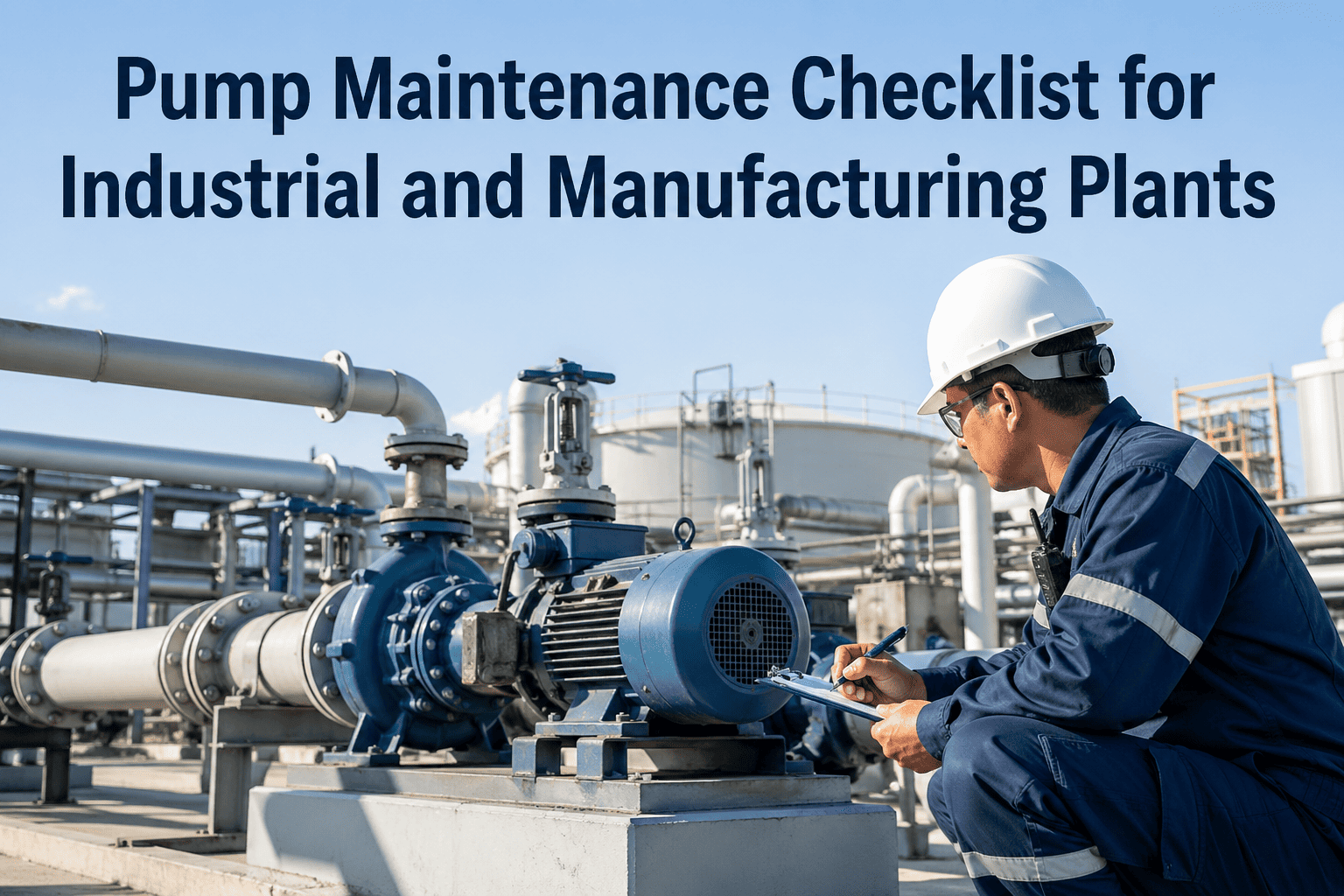 pump-maintenance-checklist-industrial-manufacturing
