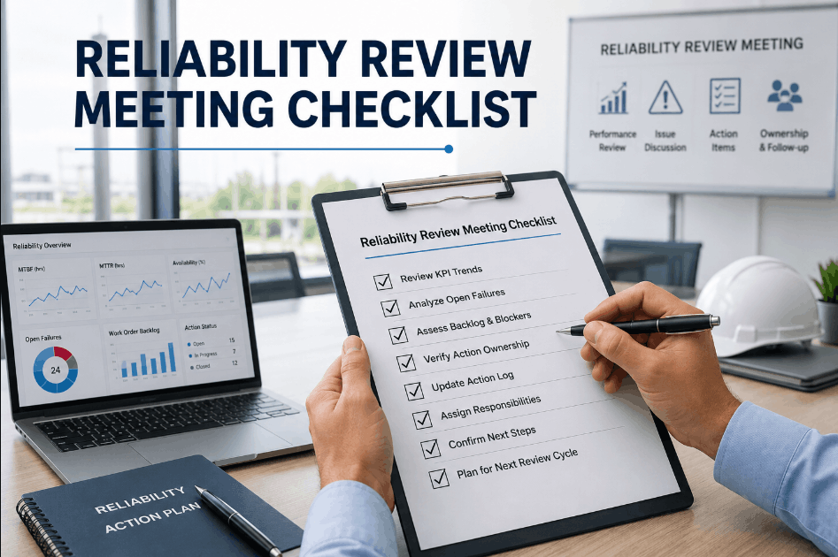 reliability-review-meeting-checklist