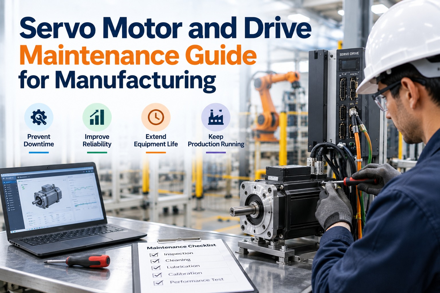 servo-motor-and-drive-maintenance-guide-for-manufacturing