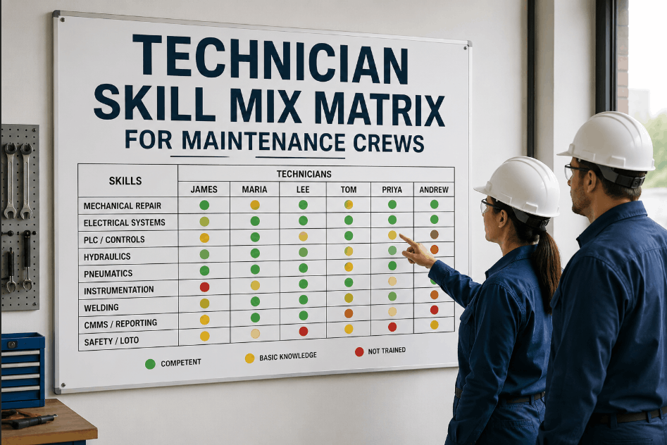 technician-skill-mix-matrix-for-maintenance-crews