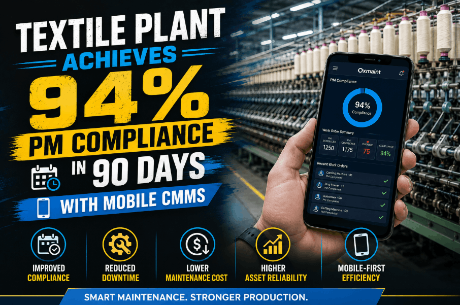 textile-plant-achieves-94-percent-pm-compliance-in-90-days-with-mobile-cmms