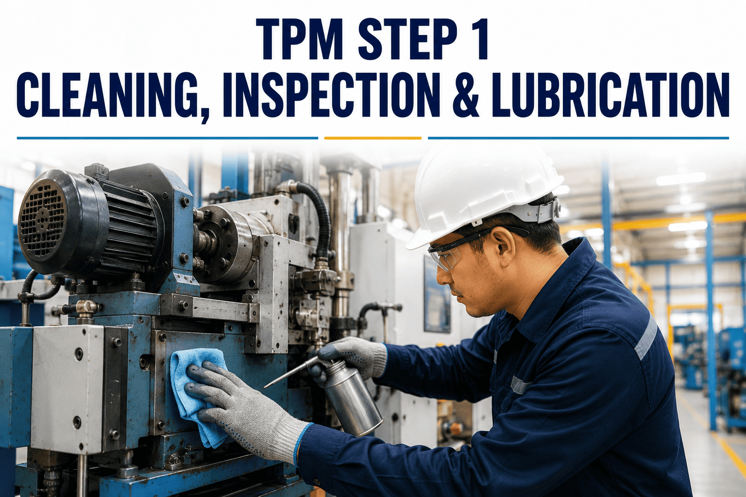 tpm-step-1-cleaning-inspection-manufacturing-lubrication