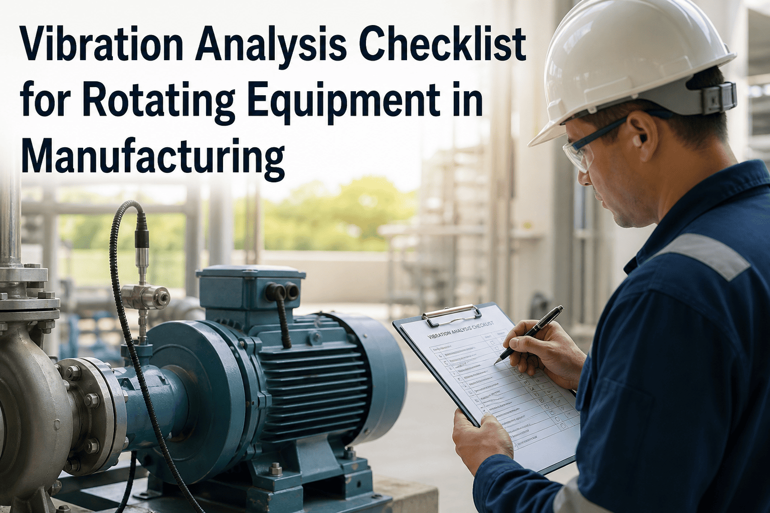 vibration-analysis-checklist-manufacturing-rotating-equipment