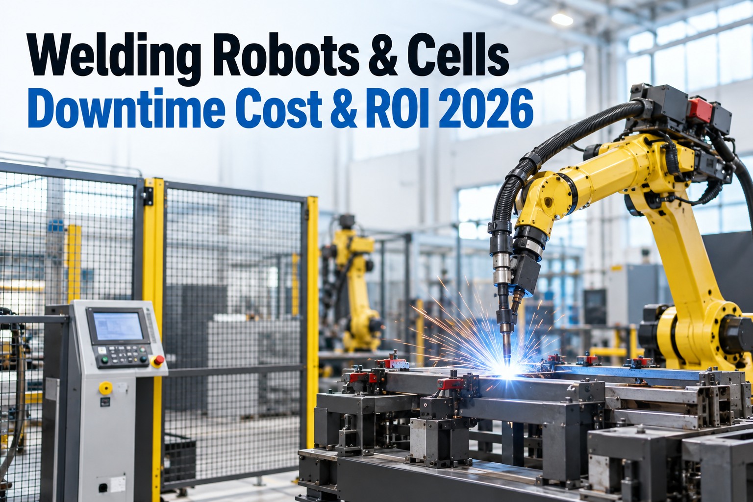 welding-robots-and-cells-downtime-cost-and-roi-2026