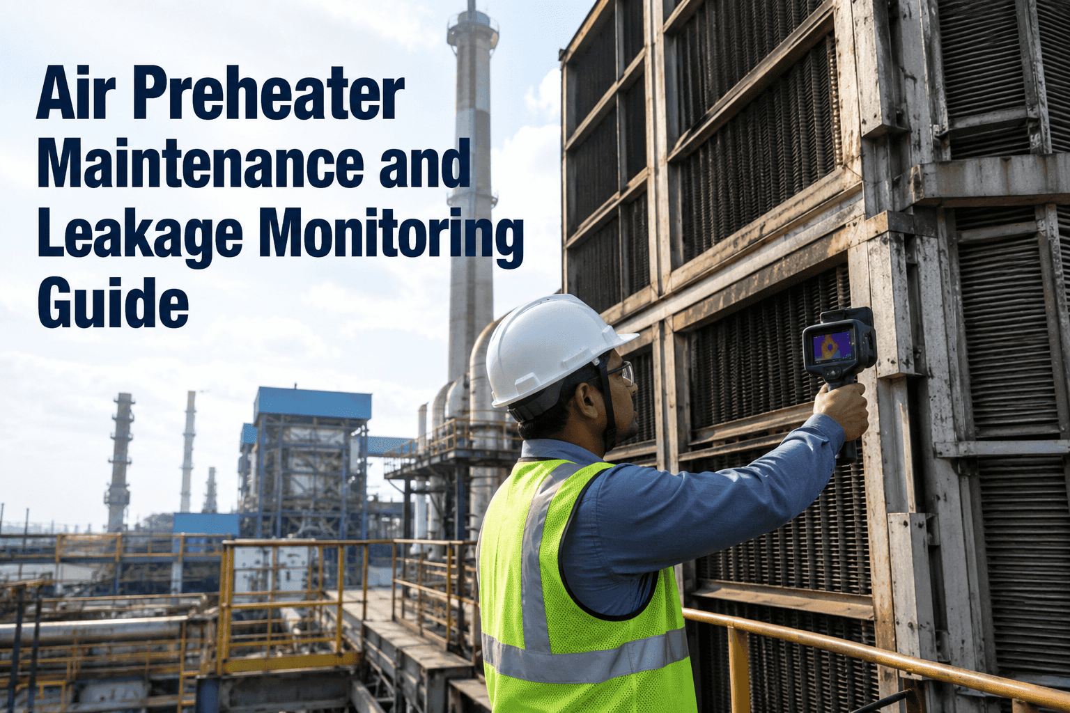 air-preheater-maintenance-leakage-monitoring-power-plant