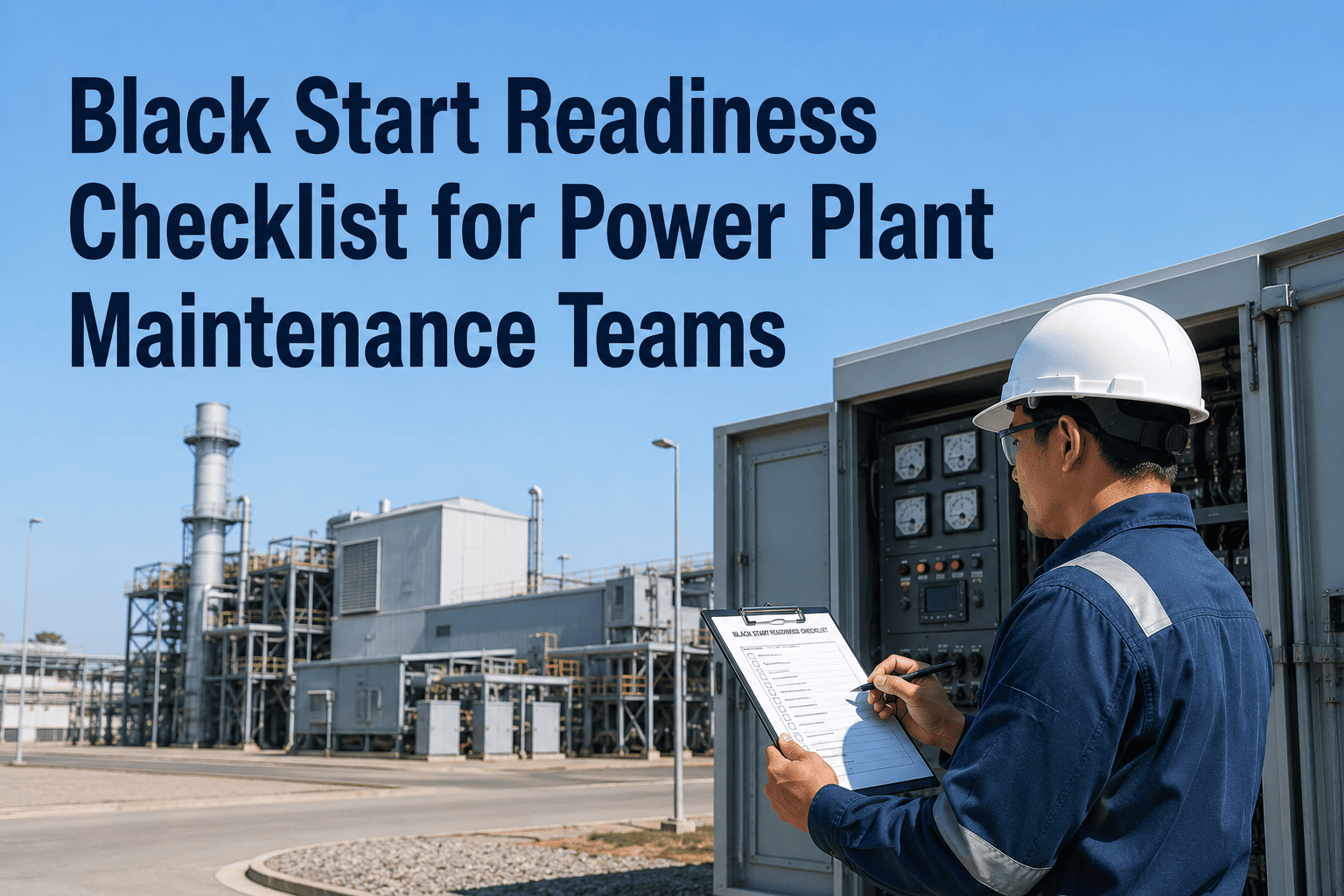 black-start-readiness-checklist-for-power-plant-maintenance-teams