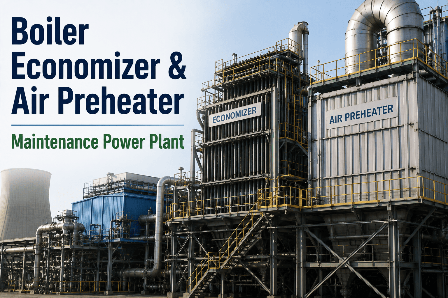 boiler-economizer-air-preheater-maintenance-power-plant