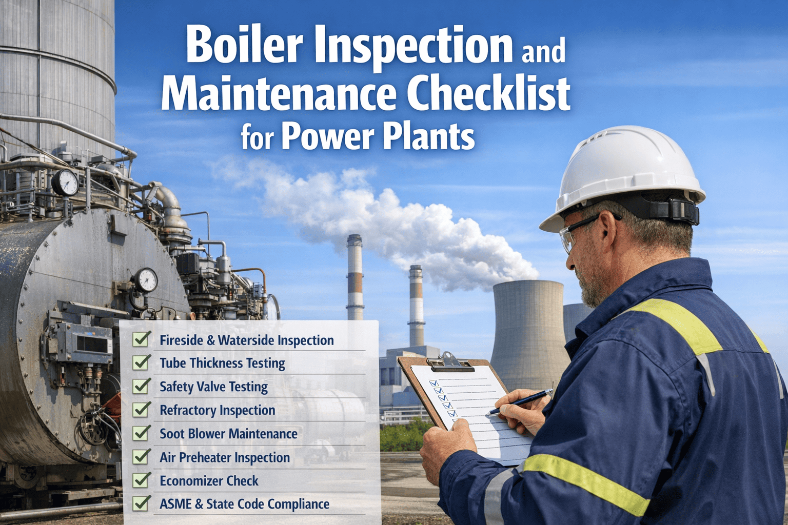 boiler-inspection-maintenance-checklist-power-plants
