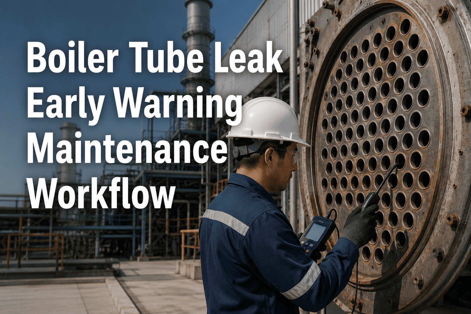 boiler-tube-leak-early-warning-maintenance-workflow