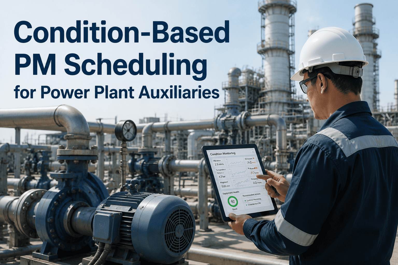 condition-based-pm-scheduling-for-power-plant-auxiliaries