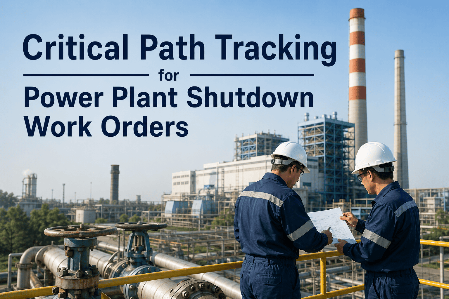 critical-path-tracking-for-power-plant-shutdown-work-orders